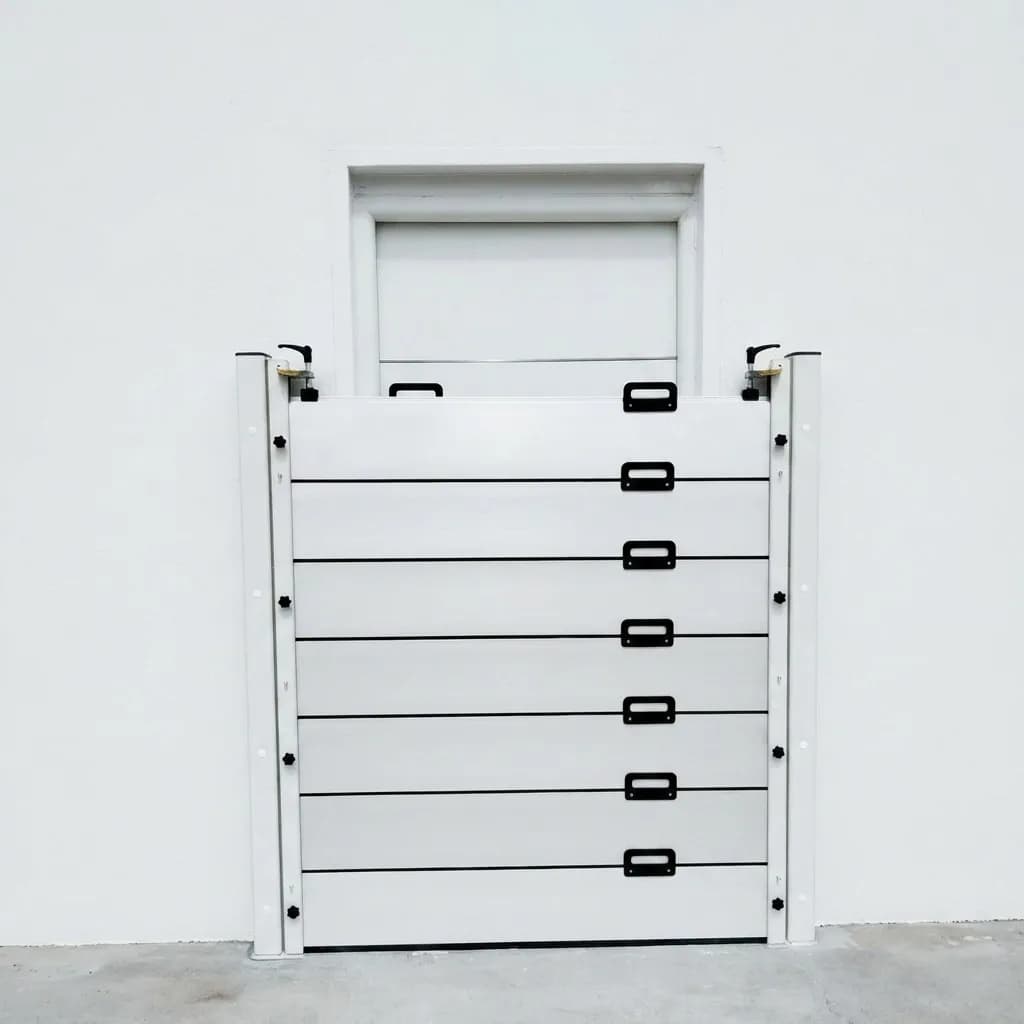 Puerta peatonal de 156 cm